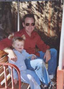 Gary Henthorn Childhood Photo With Father