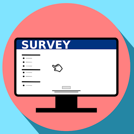 Online Customer Survey Icon Feedback Form Illustration