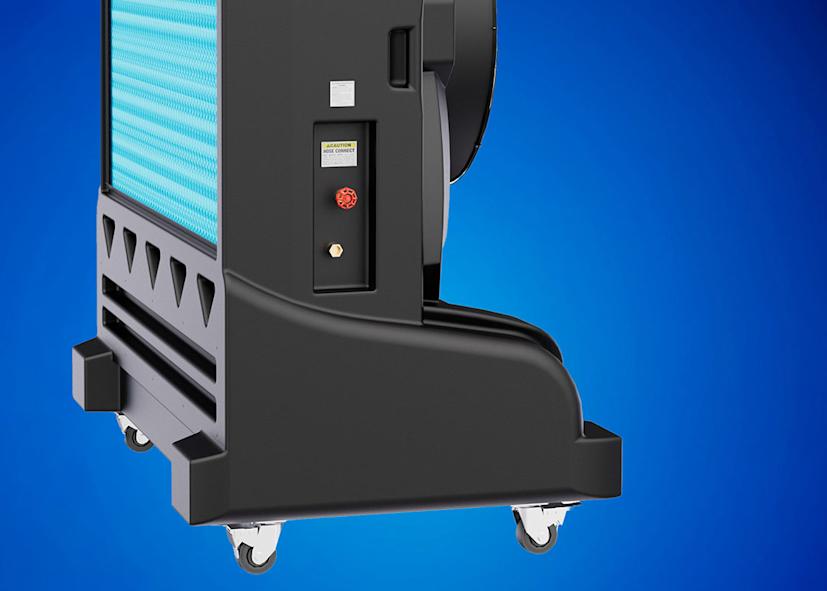 Cool Boss Portable Evaporative Air Cooler with Easy Mobility