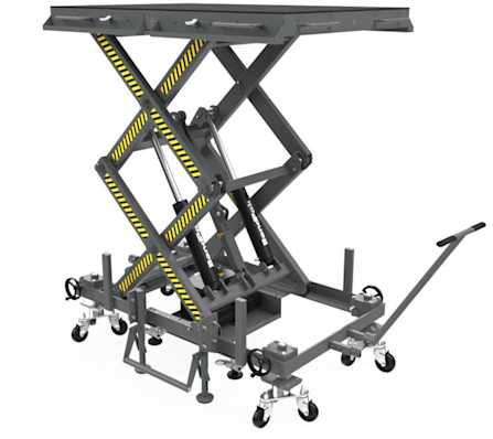BendPak EV2400SL Mobile Scissor Lift Electric Vehicle Battery Service Lift