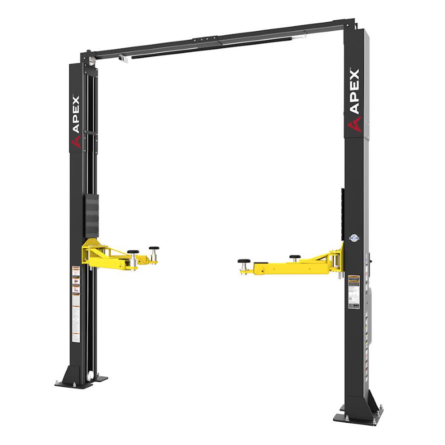 APEX AL10C Clearfloor Two Post Car Lift
