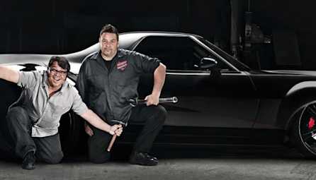 Leepu And Pitbull Custom Car Builders With Muscle Car