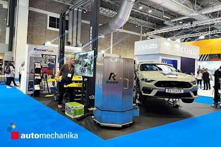 BendPak Ranger Equipment Automechanika Trade Show Booth