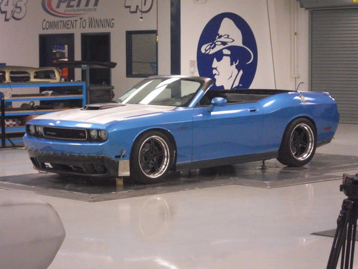 Custom Dodge Challenger Convertible Build In Shop