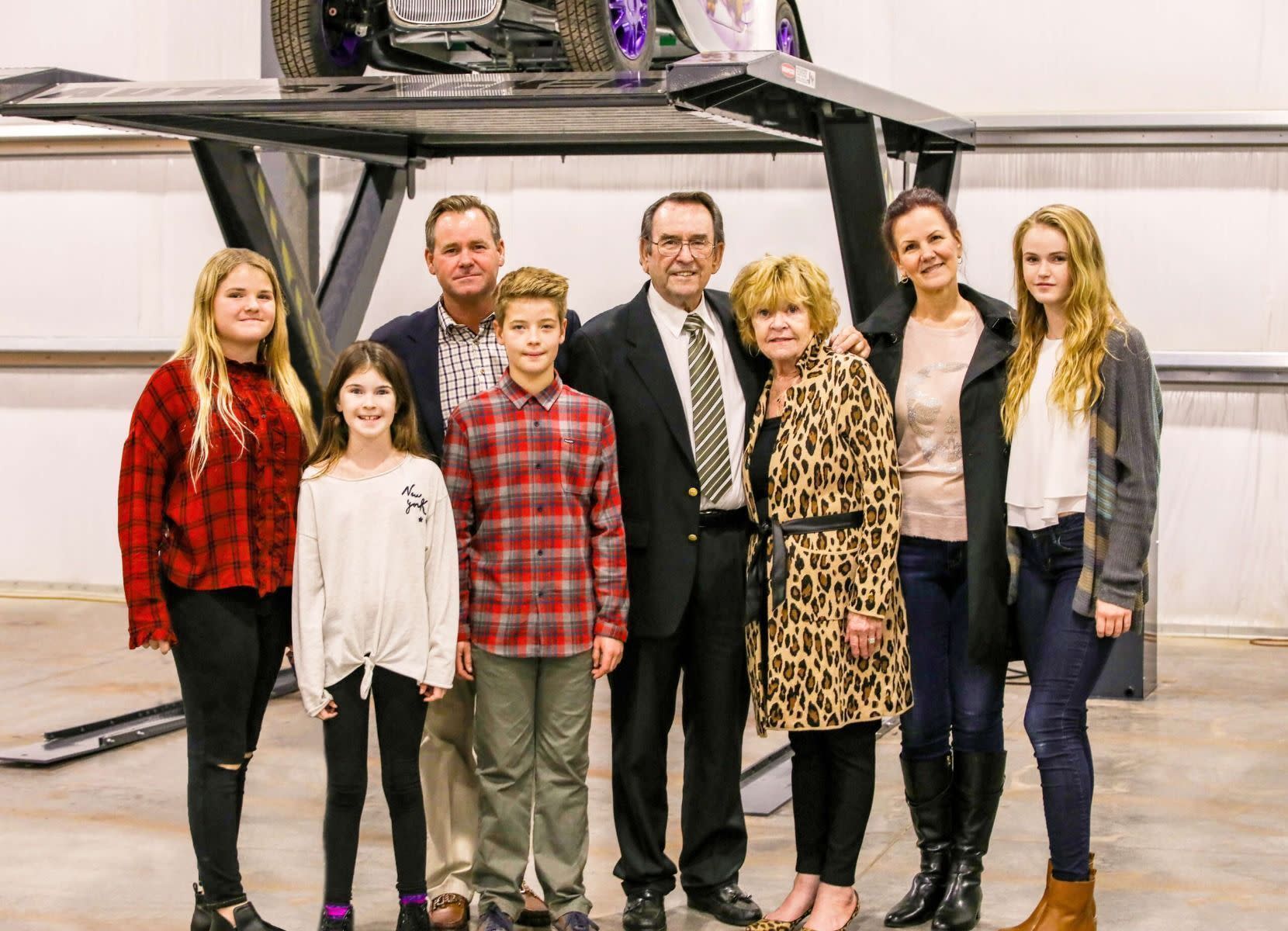Don Henthorn Family Photo BendPak Founder Legacy