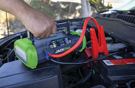 JackPak ULTRA2500A 4-in-1 Jump Starter Air Inflator