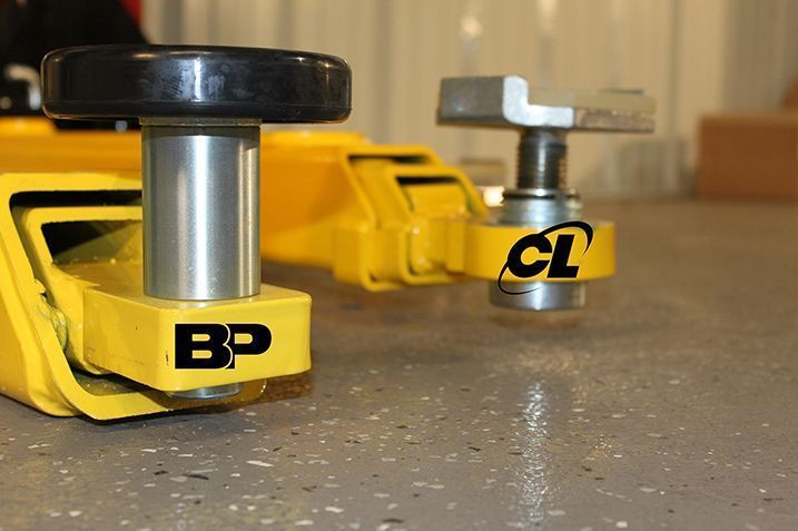 BendPak vs Challenger Lift Pad Close-Up