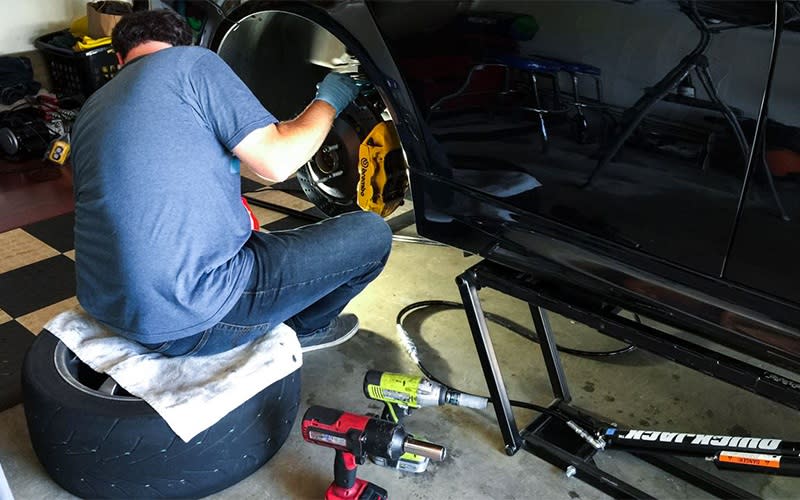 QuickJack Car Lift for the Home Garage vs. Two-Post Lift