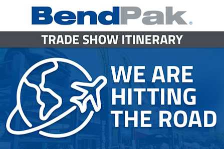 BendPak Trade Show Itinerary We Are Hitting the Road