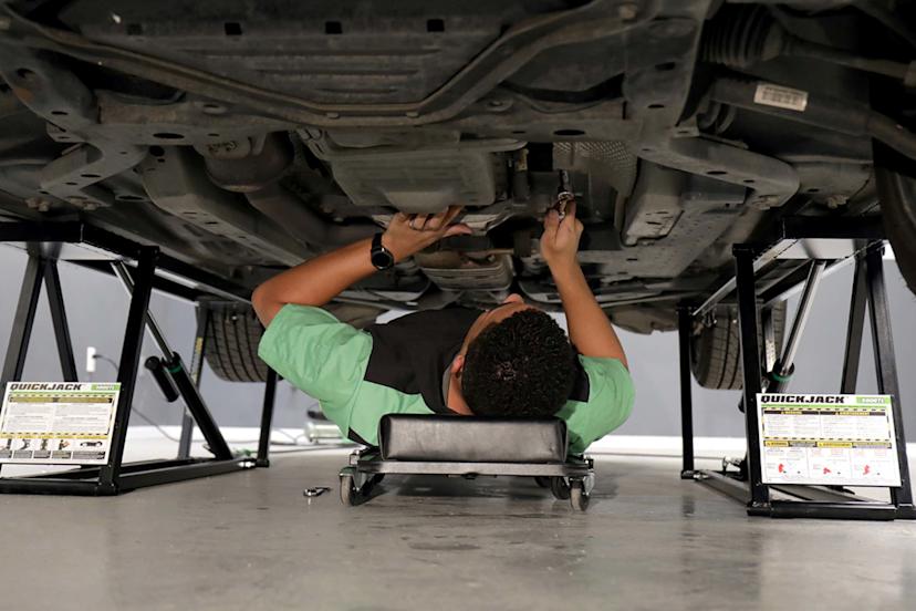 Working Under a Vehicle with QuickJack