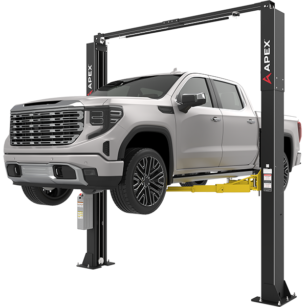 APEX AL10C Clearfloor Two Post Lift Full Size Truck