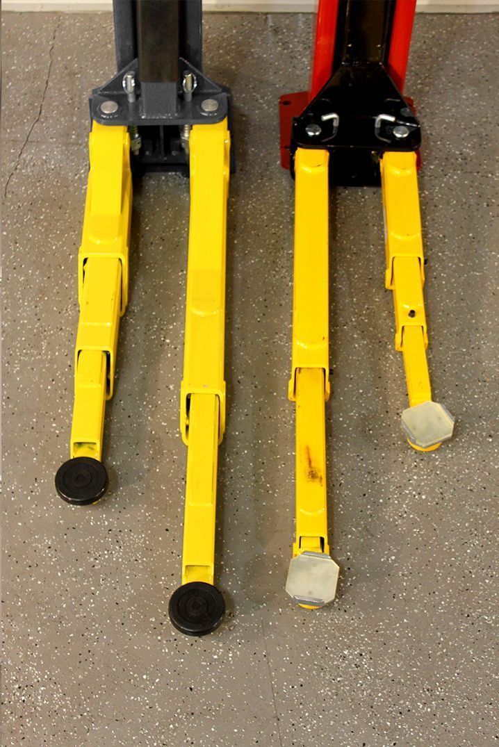 BendPak vs Challenger Extended Lift Arms