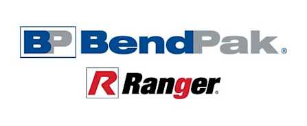 BendPak And Ranger Automotive Equipment Brand Logos