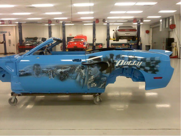 Legacy By Petty Custom Car Artwork Side Profile