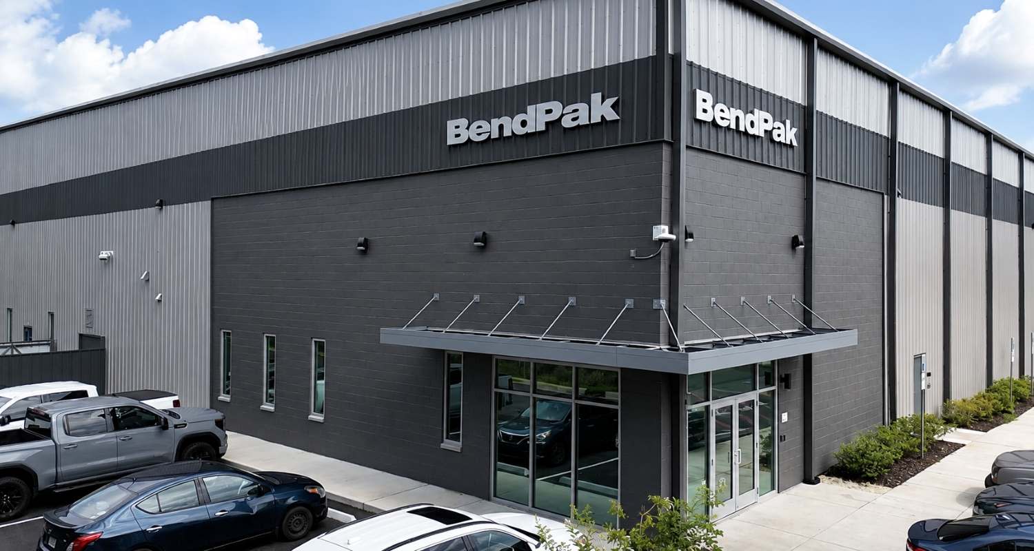 BendPak Logistics Center Main Entrance