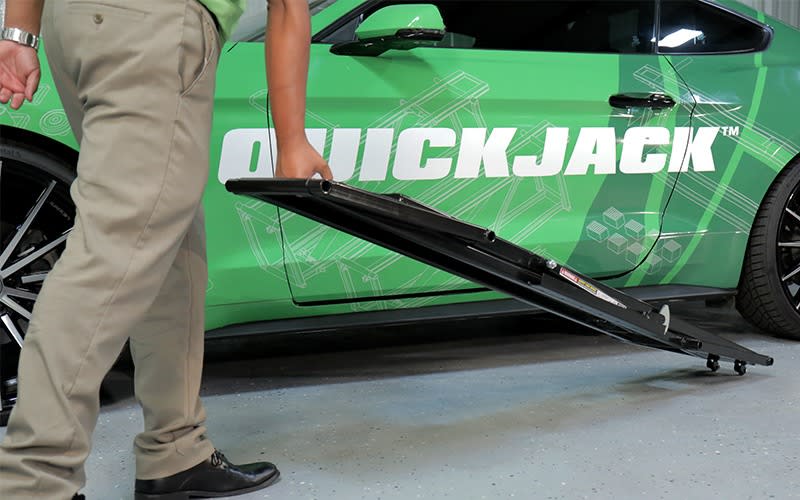 Roll-QuickJack-Frames-Into-Position