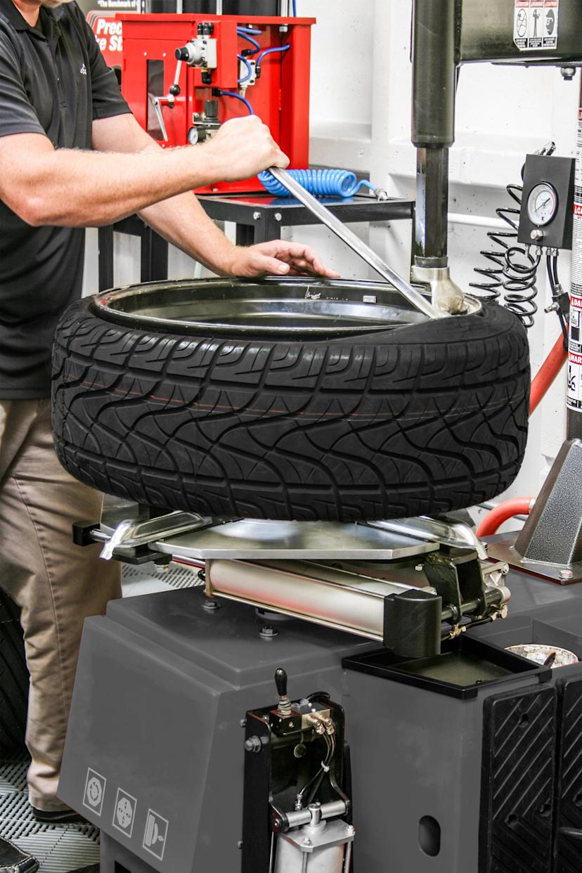 Ranger R76ATR Tire Changer Handles Tough Tire Service