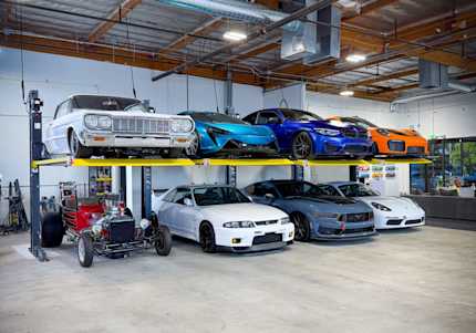BendPak Parking Lifts at OpenBay Garage
