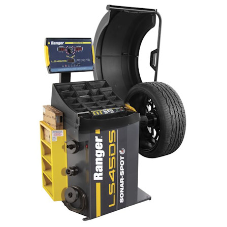 Ranger LS45DS Sonar 3D Laser Spot Wheel Balancer