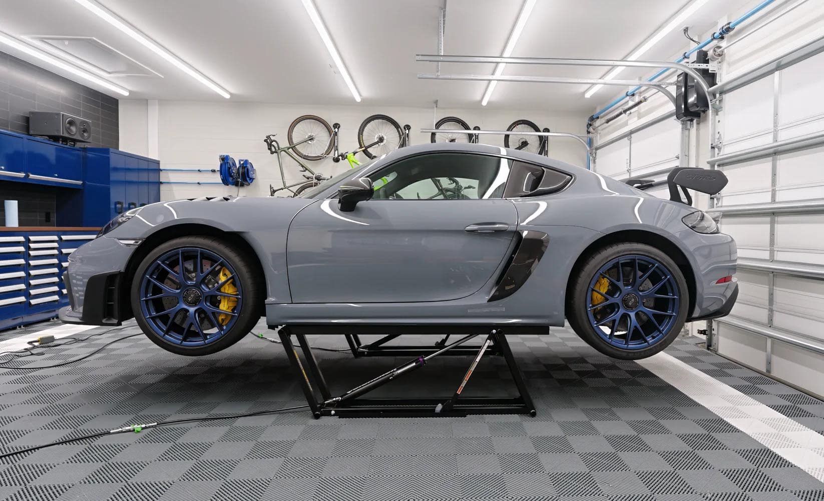 Obsessed Garage Porsche GT3 RS On QuickJack 8000TL