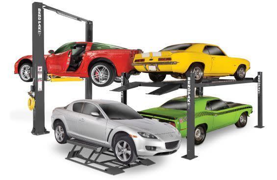 BendPak Automotive Lift Lineup and Car Storage Systems