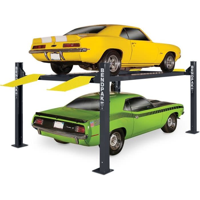 BendPak Four-Post Car Lift Storage System