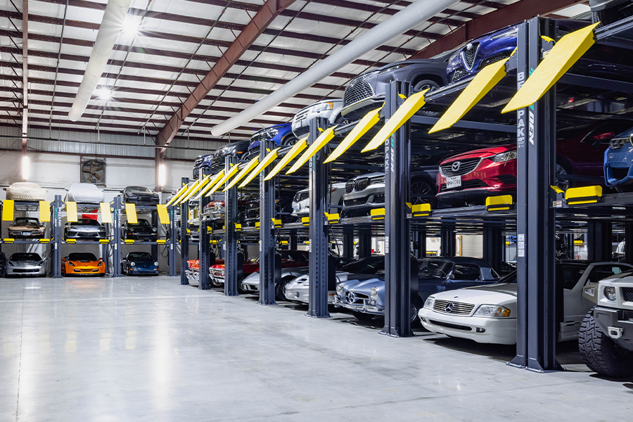 BendPak HD 973P Four Post Parking Lift Multi Vehicle Storage System