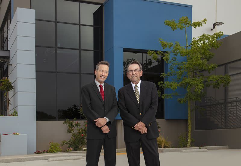 Don Henthorn and Jeff BendPak Headquarters Leadership