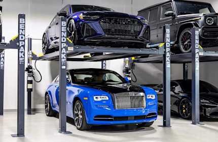 BendPak Four-Post Car Lift for Vehicle Storage