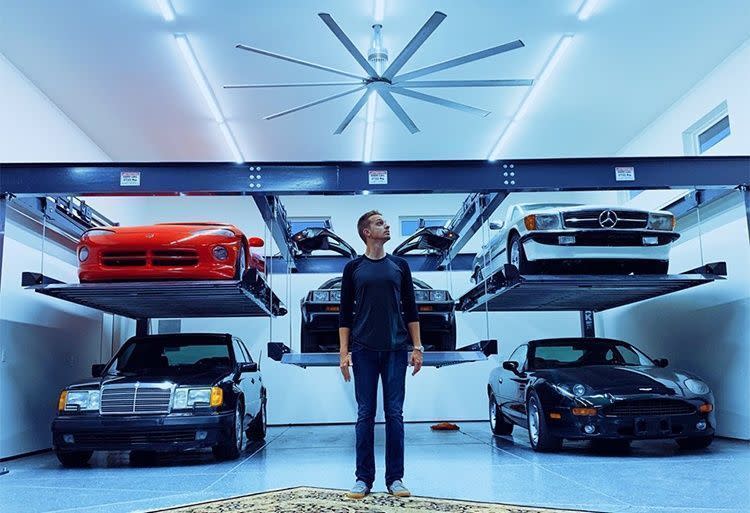 Hoovies Garage Multi Car Storage with BendPak Lifts