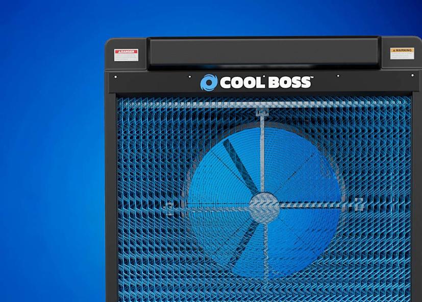 Cool Boss Industrial-Grade Evaporative Cooling Technology