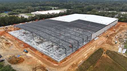 BendPak Alabama Facility Expansion New Distribution Center Construction