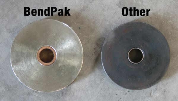 BendPak Lift Column Sheave Comparison