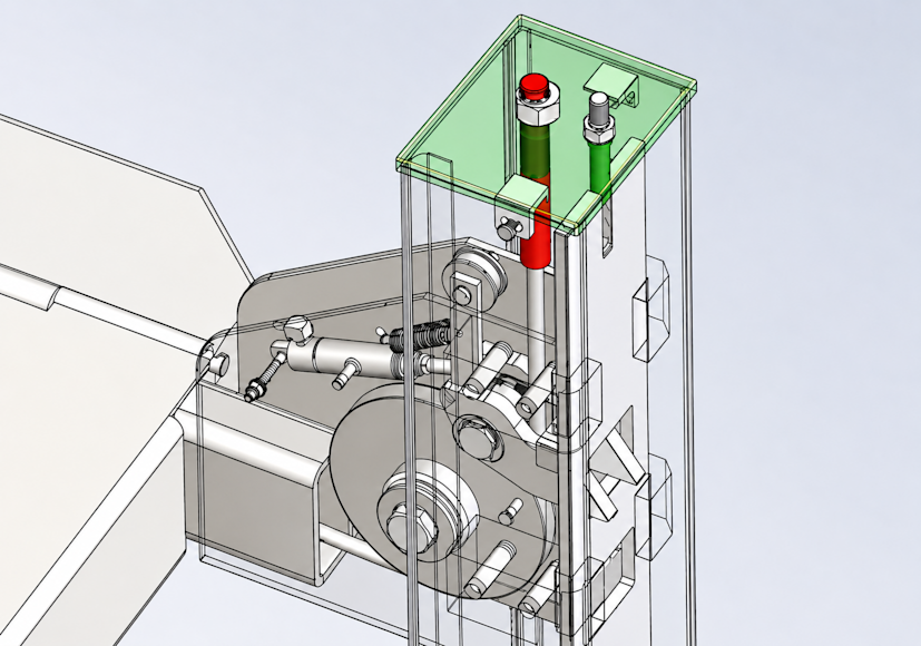 BendPak Four Post Lift Engineering Design Diagram
