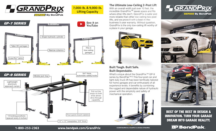 GrandPrix Car Lift Brochure
