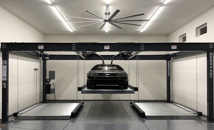 BendPak Parking Lift Installed in Hoovies Garage Setup