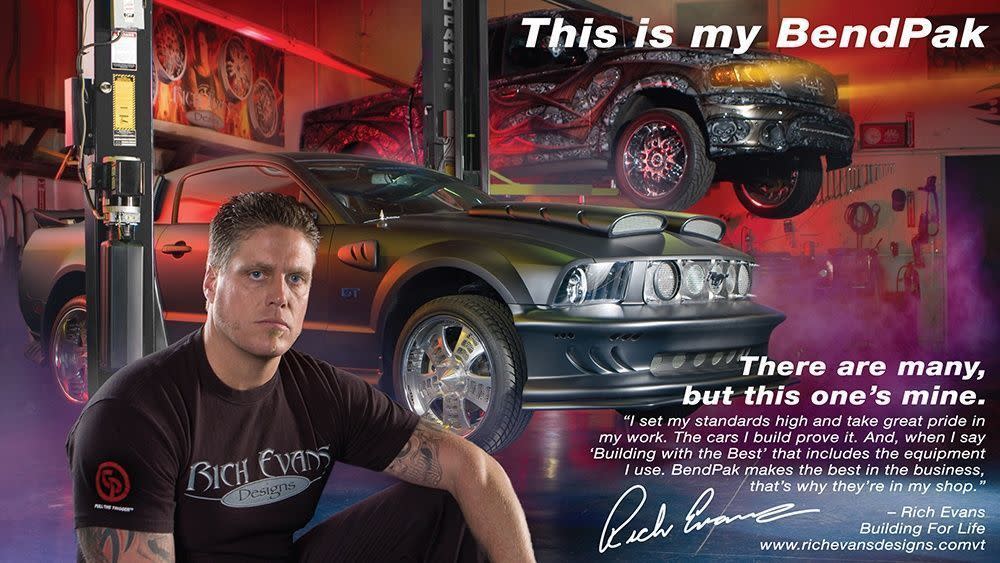 Rich Evans This Is My BendPak Custom Garage