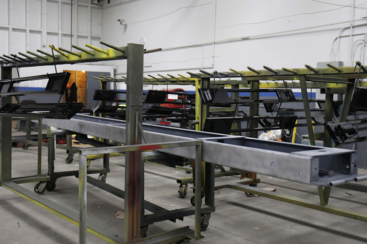 BendPak Lift Frame Finishing
