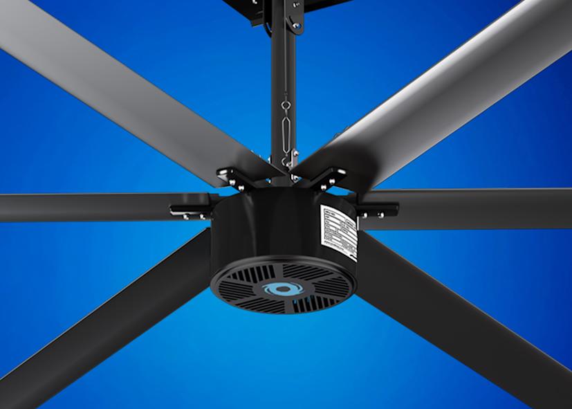 Cool Boss Industrial HVLS Ceiling Fan with Quiet, Efficient Operation