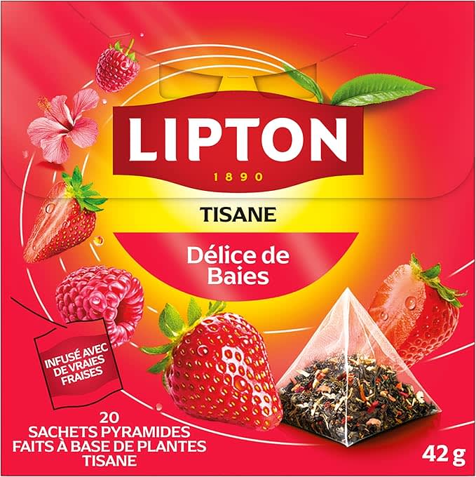 Tisane Délice de Baies Lipton®