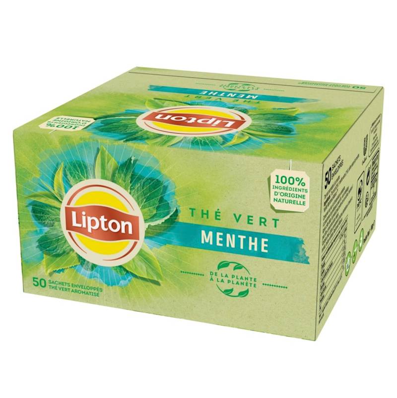 Thé Vert Menthe - 50 sachets