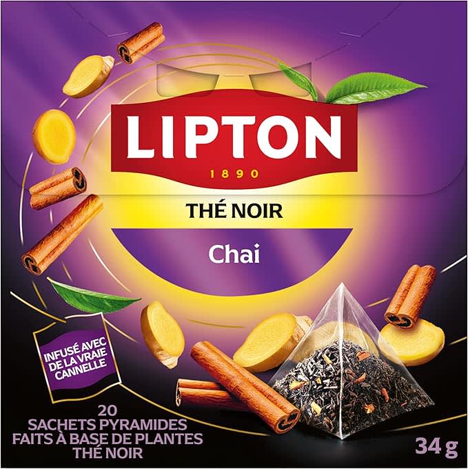 Thé noir Lipton® Chai
