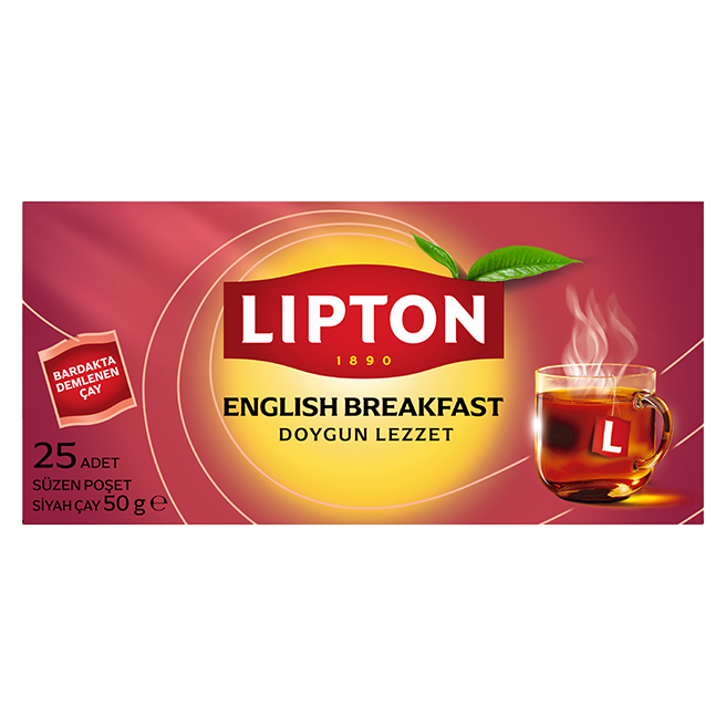 English Breakfast Tea 25'li Bardak Çay
