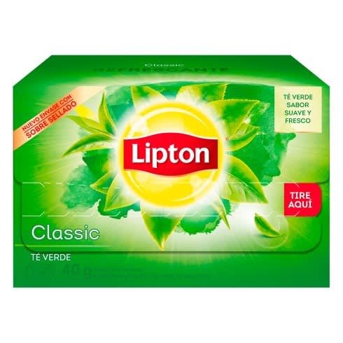 Lipton Té Verde Classic 20 bolsitas