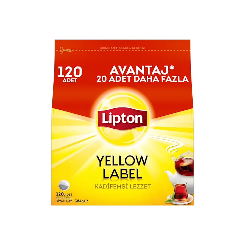 120'li Demlik Poşet Çay - Yellow Label