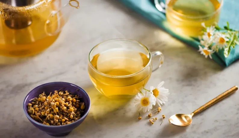 Image of ENJOY THE BENEFITS OF CHAMOMILE TEA