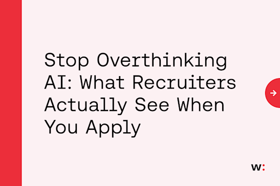 Stop Overthinking AI: What Recruiters Actually See When You Apply