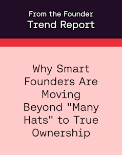 From the Founder | Why Smart Founders Are Moving Beyond "Many Hats" to True Ownership