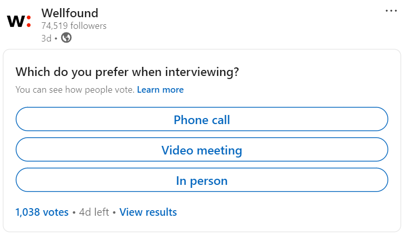 poll
