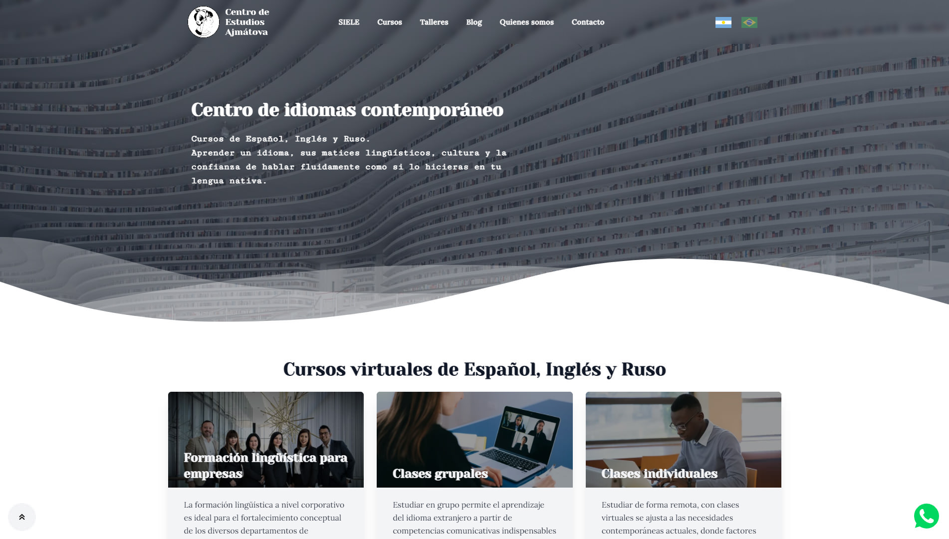 Centro de estudios Ajmátova - portada